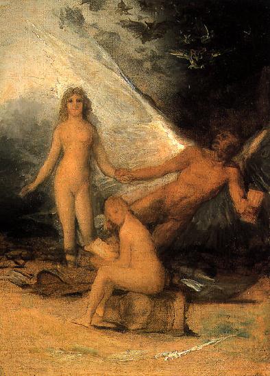 Francisco de Goya Boceto de la Verdad Norge oil painting art